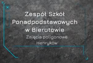 Uczniowie podczas zajęć z edukacji mundurowej w KLO w Henrykowie